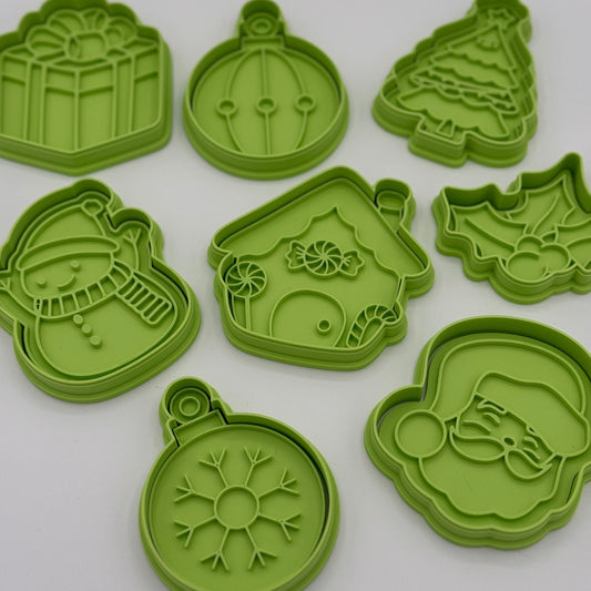 Dough press and cutter - Christmas holiday