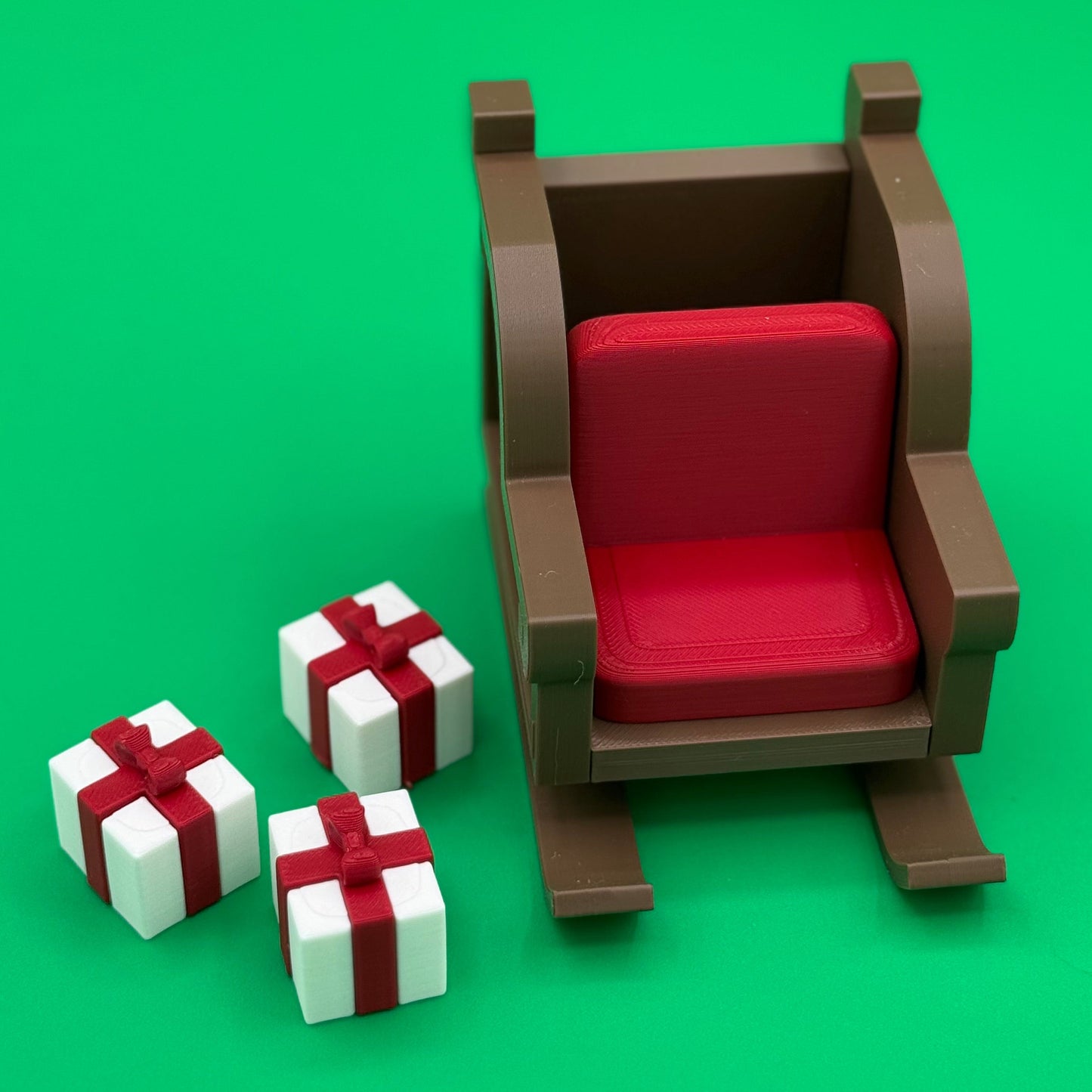 Elf Sleigh with Mini Presents – Holiday Display Prop by BriteBerry.co