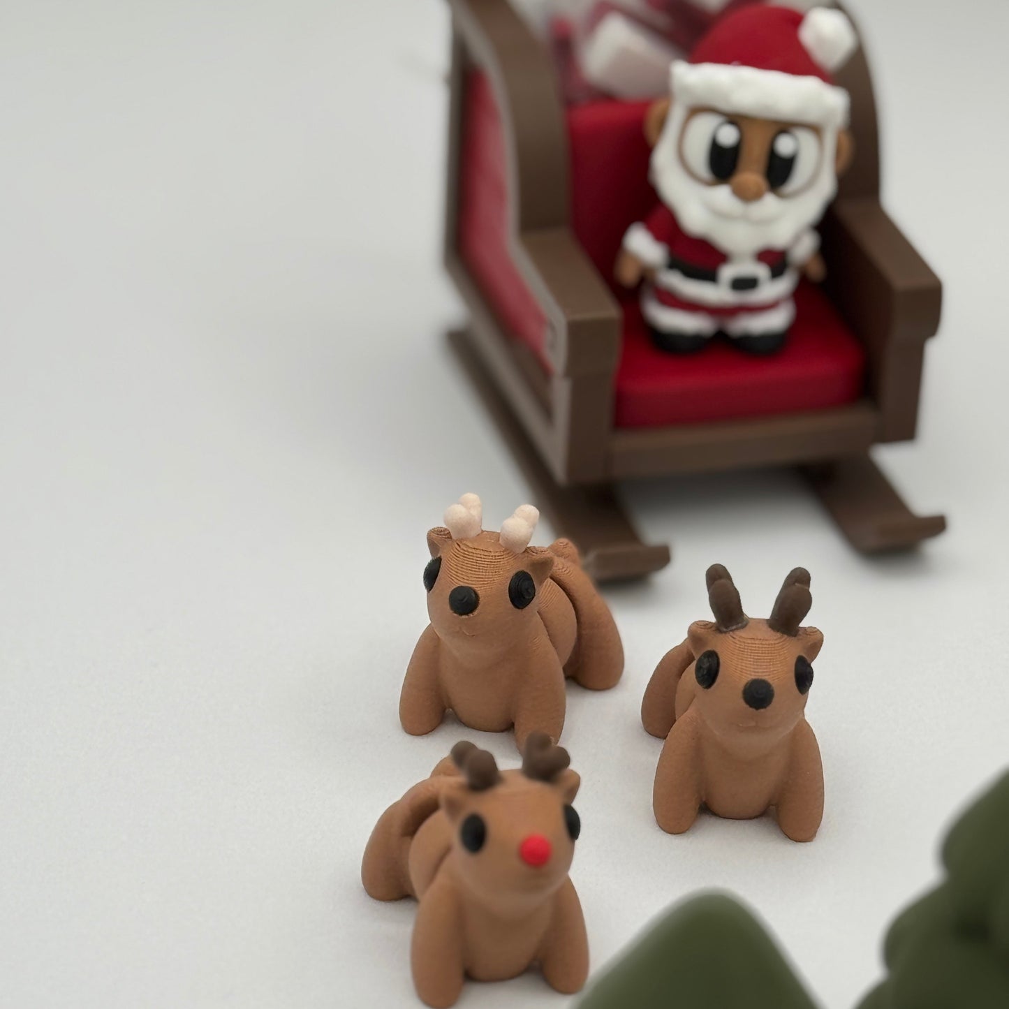 Reindeer Pulling sleigh 