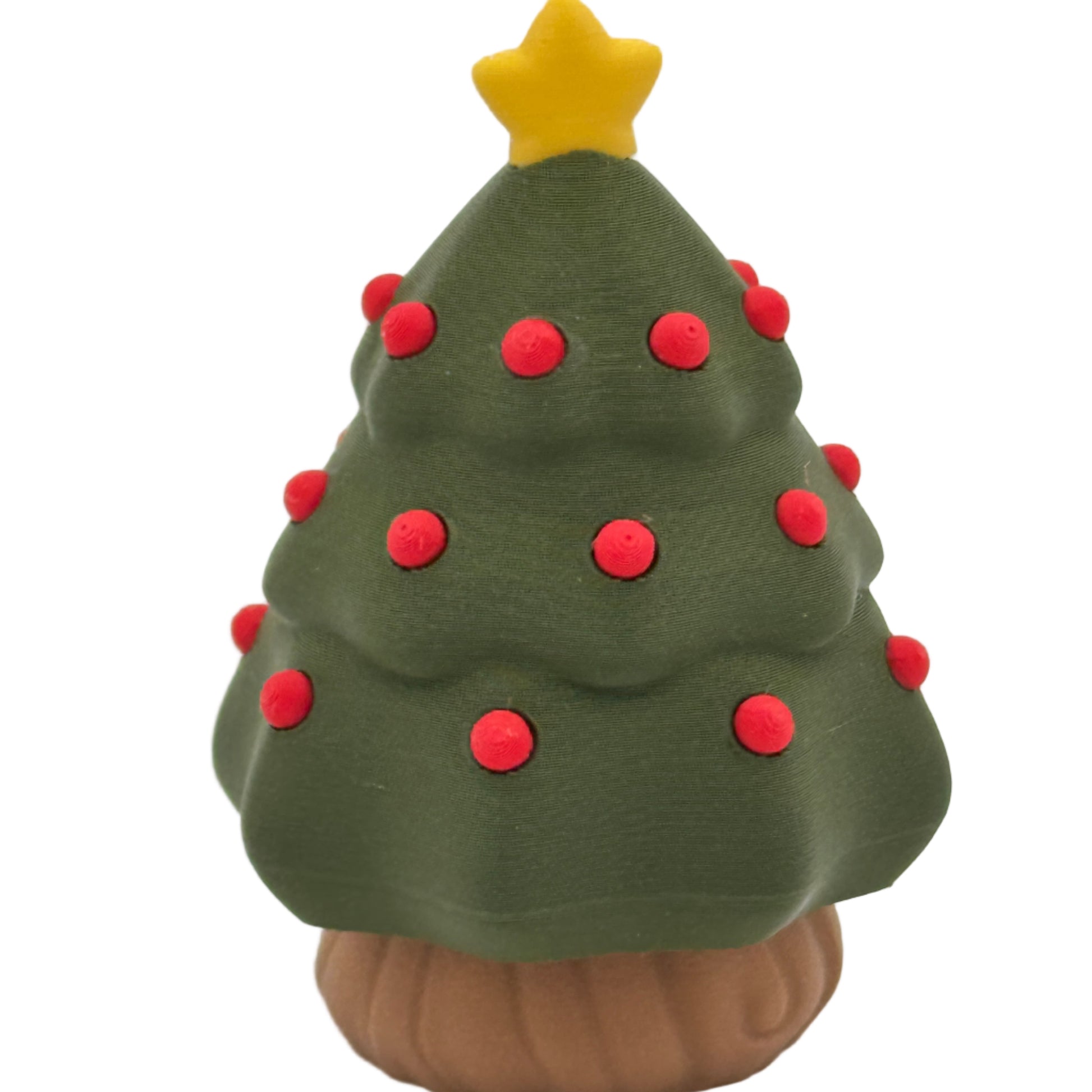 Decorative Christmas Tree Container Mini 3D printed