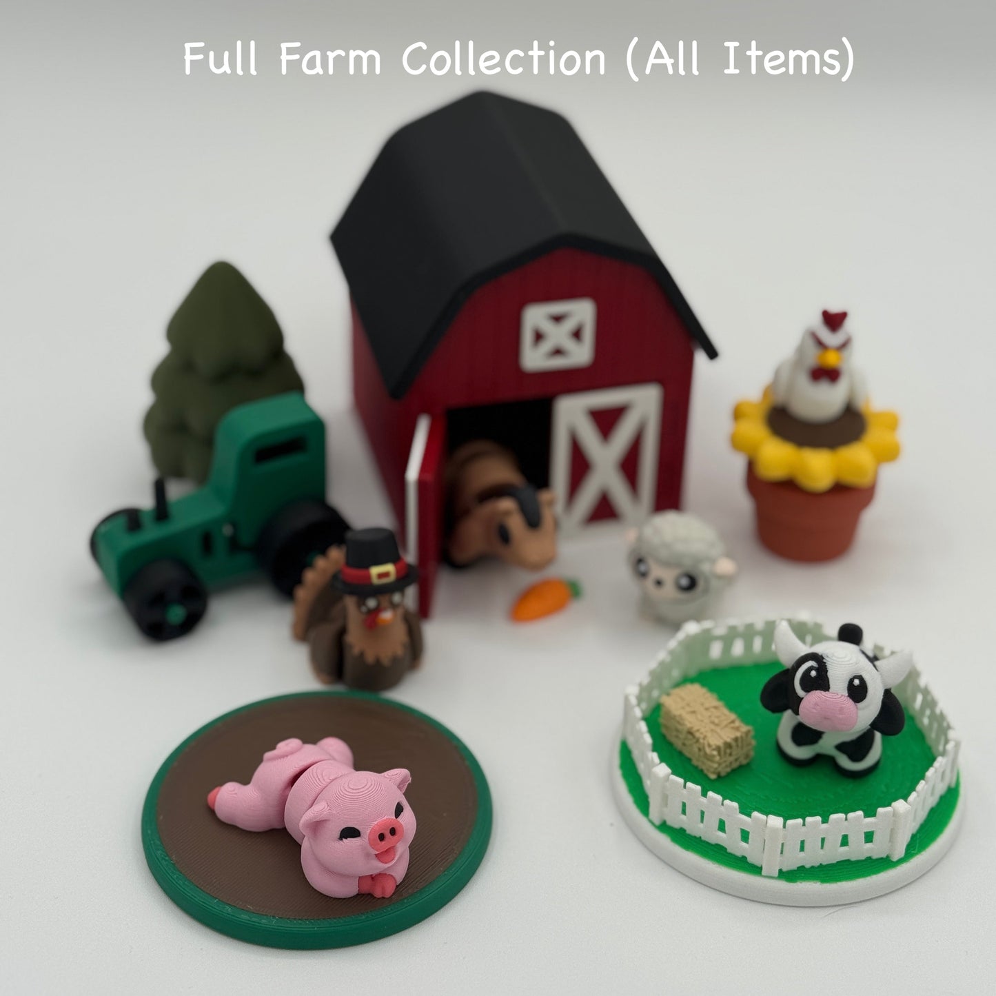 Farm Friends Miniature Barn Playset