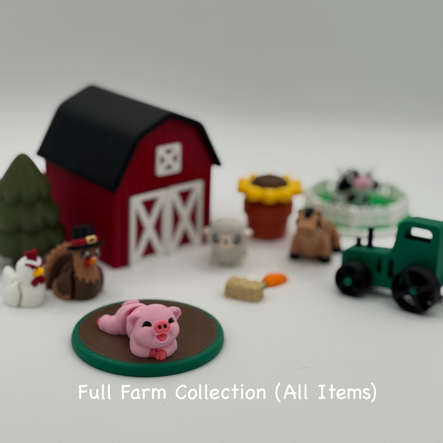Farm Friends Miniature Barn Playset