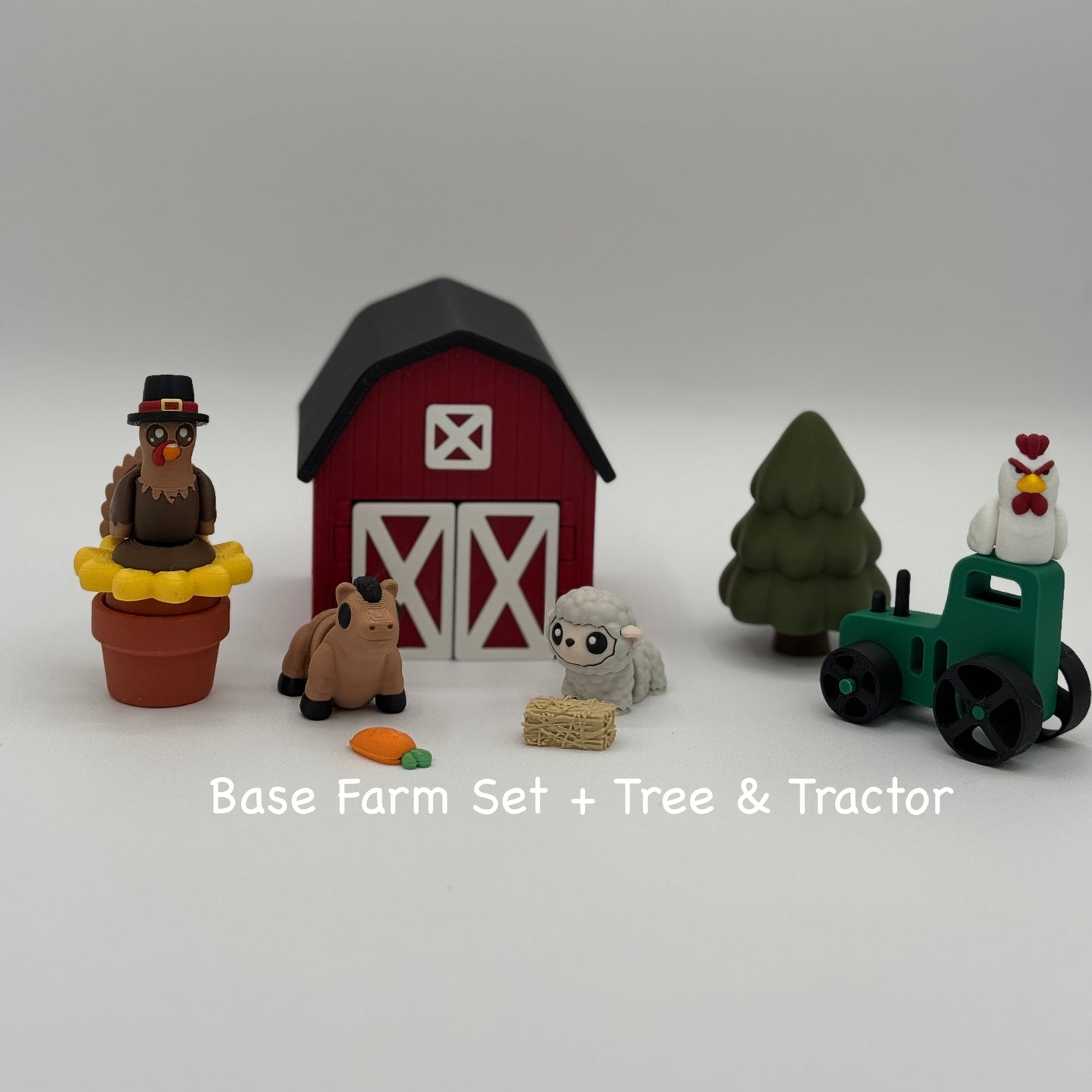 Farm Friends Miniature Barn Playset