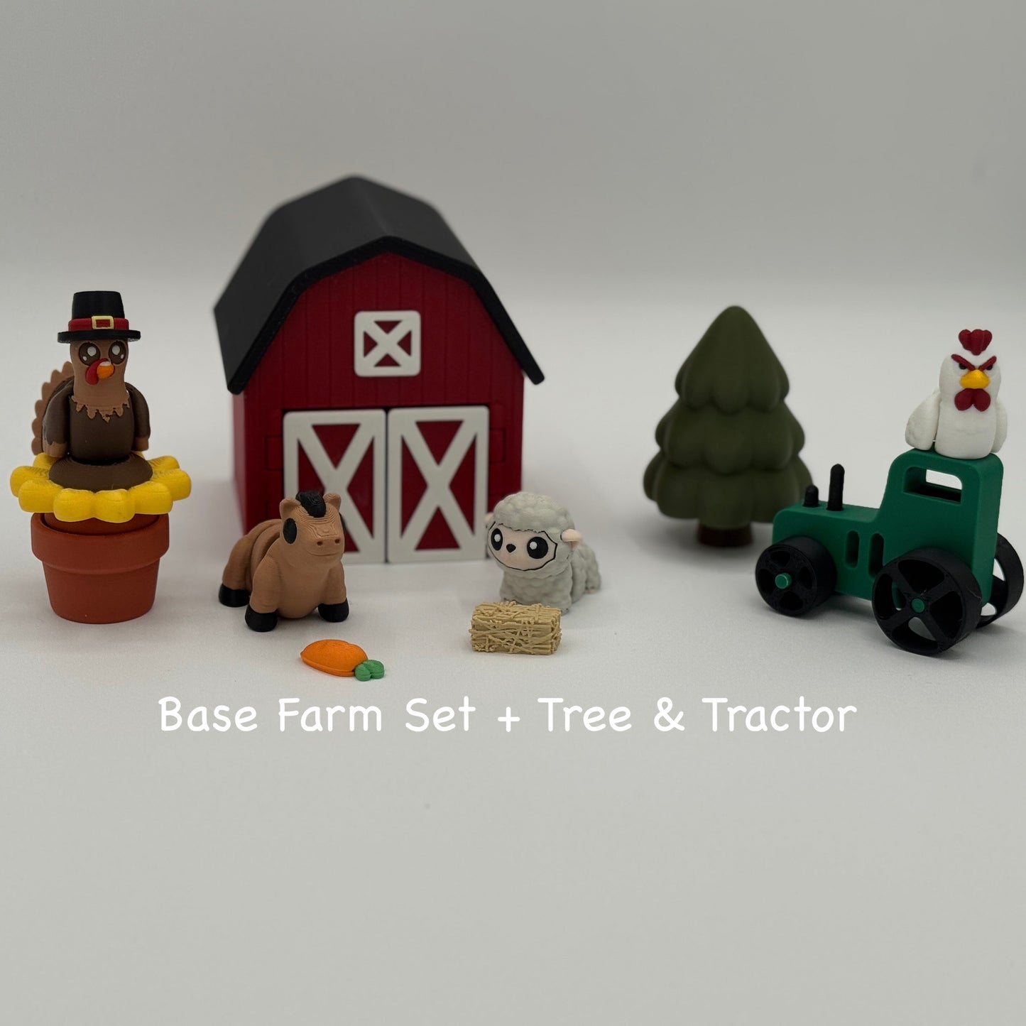 Farm Friends Miniature Barn Playset