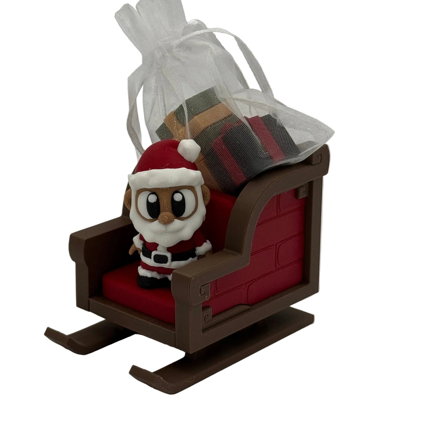 Style 1 Santa in sleigh side