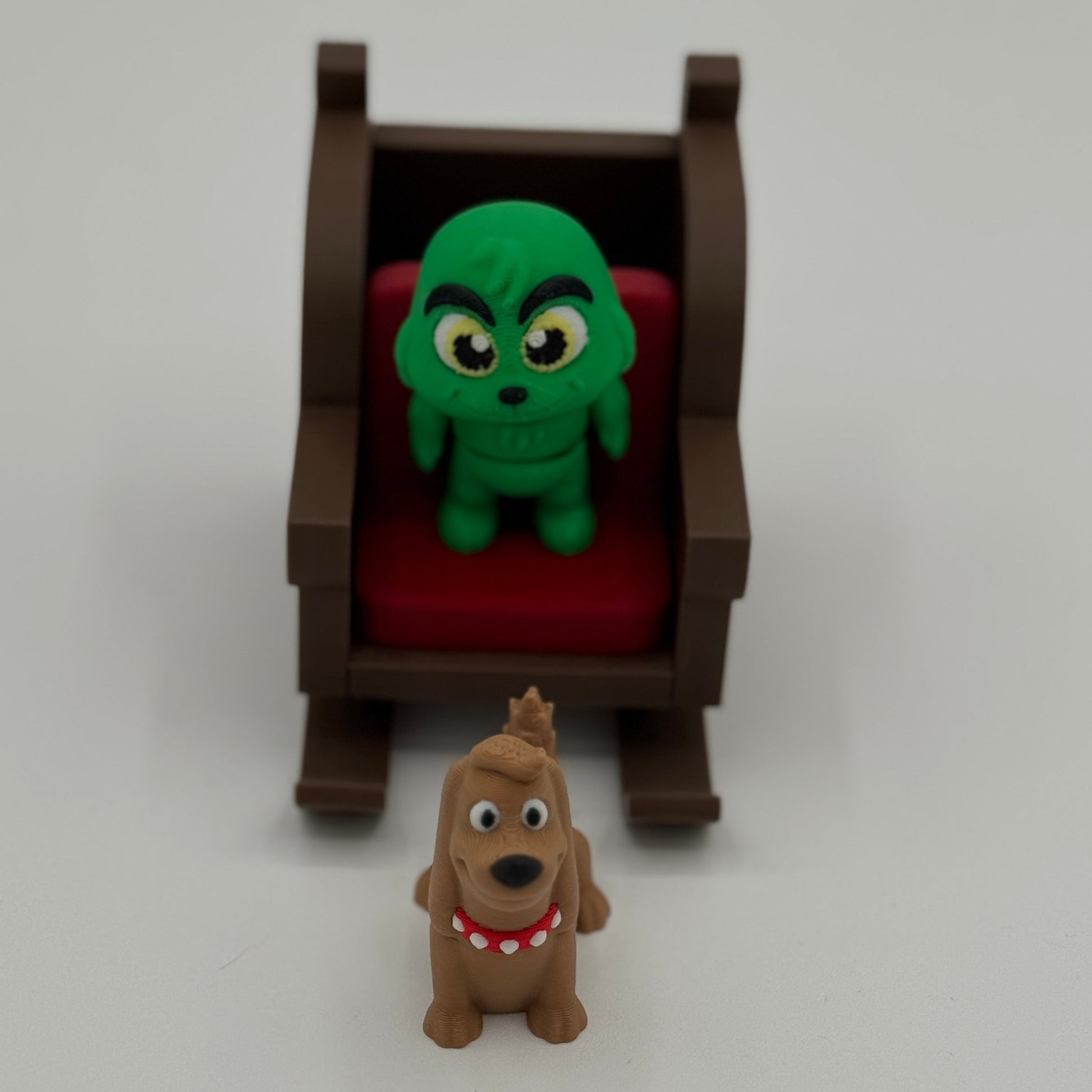 Grinch in sleigh with Max