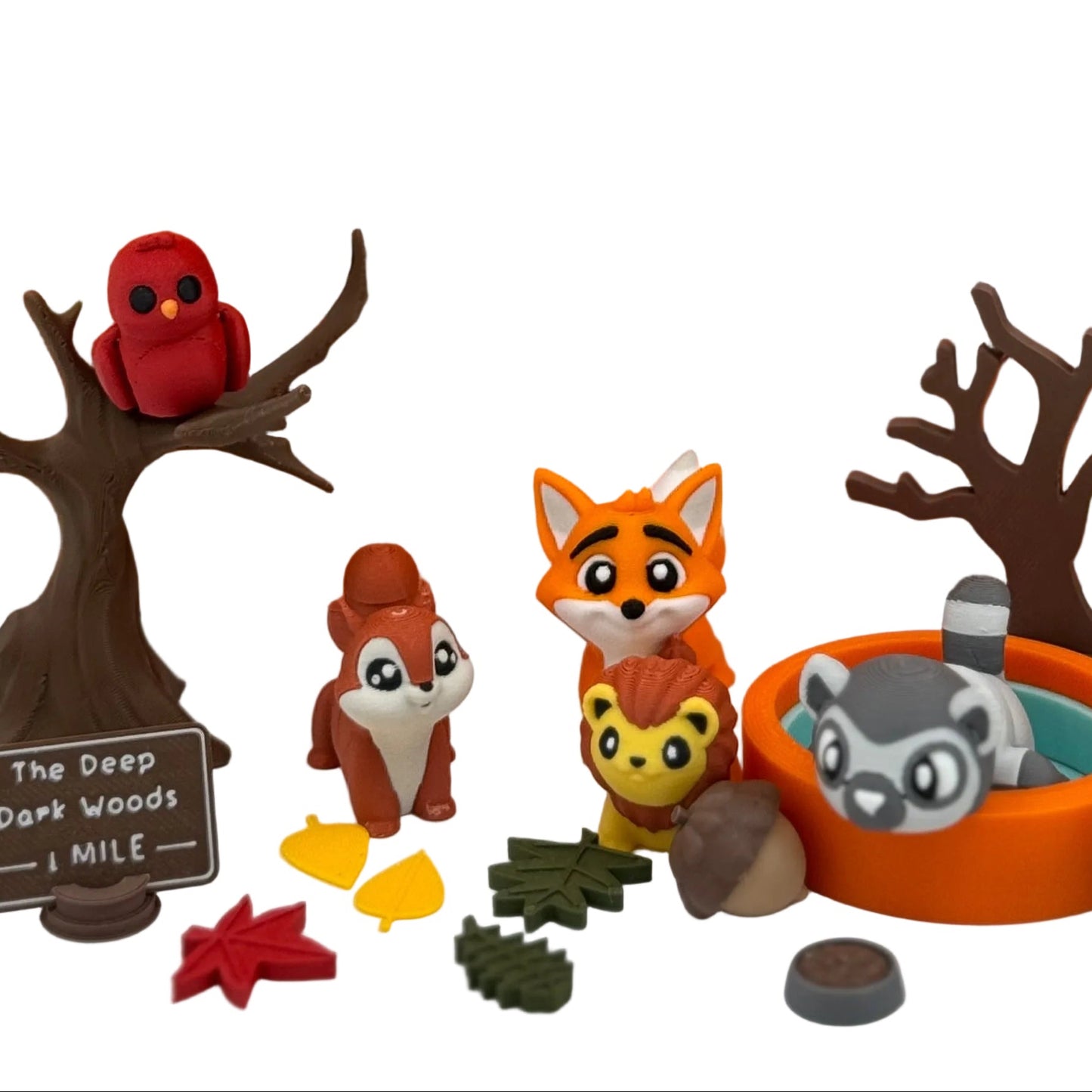 Hands-on storybook character set used for story retelling and expressive language practice