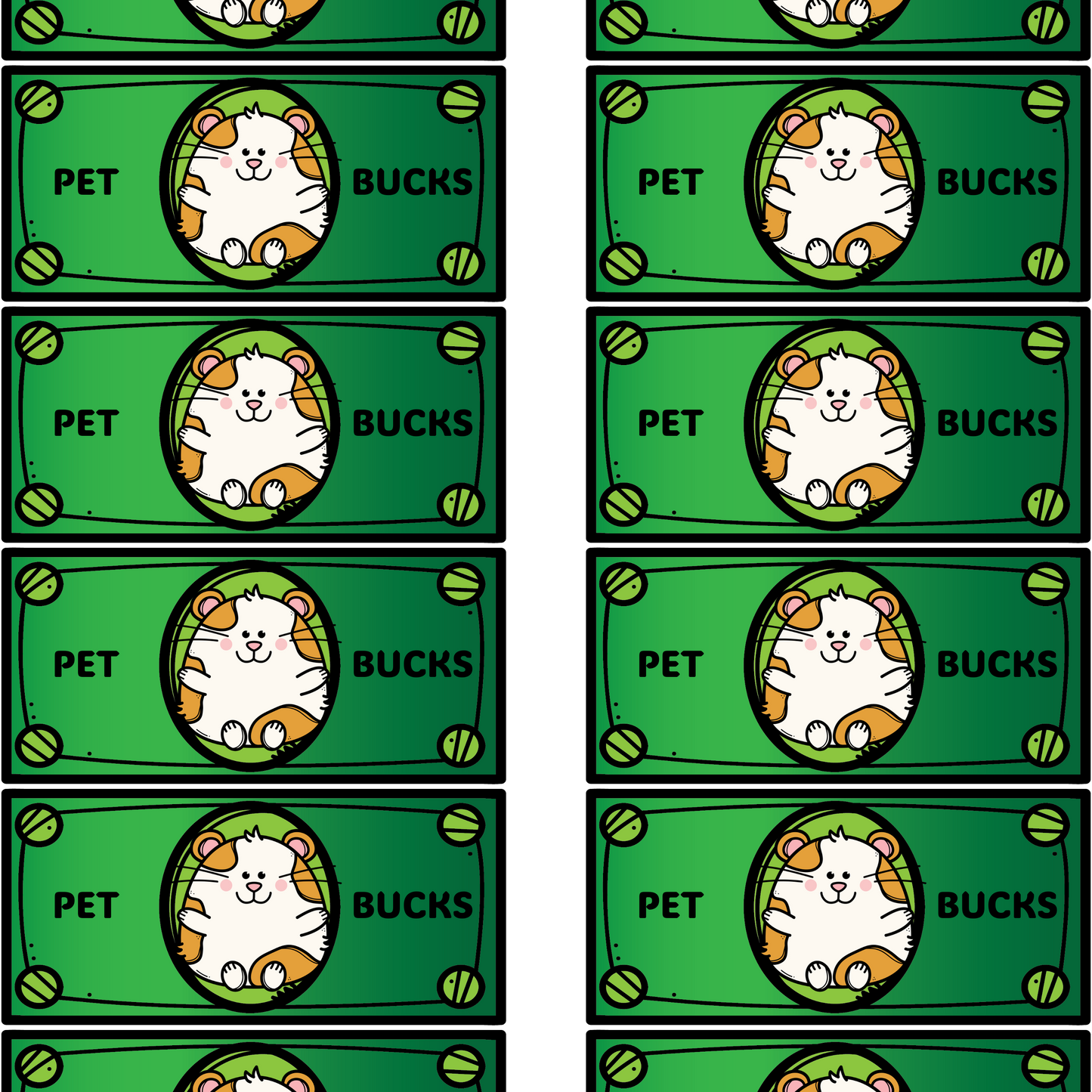 Desk Pet Classroom System – Printable Reward Kit (Digital Download)