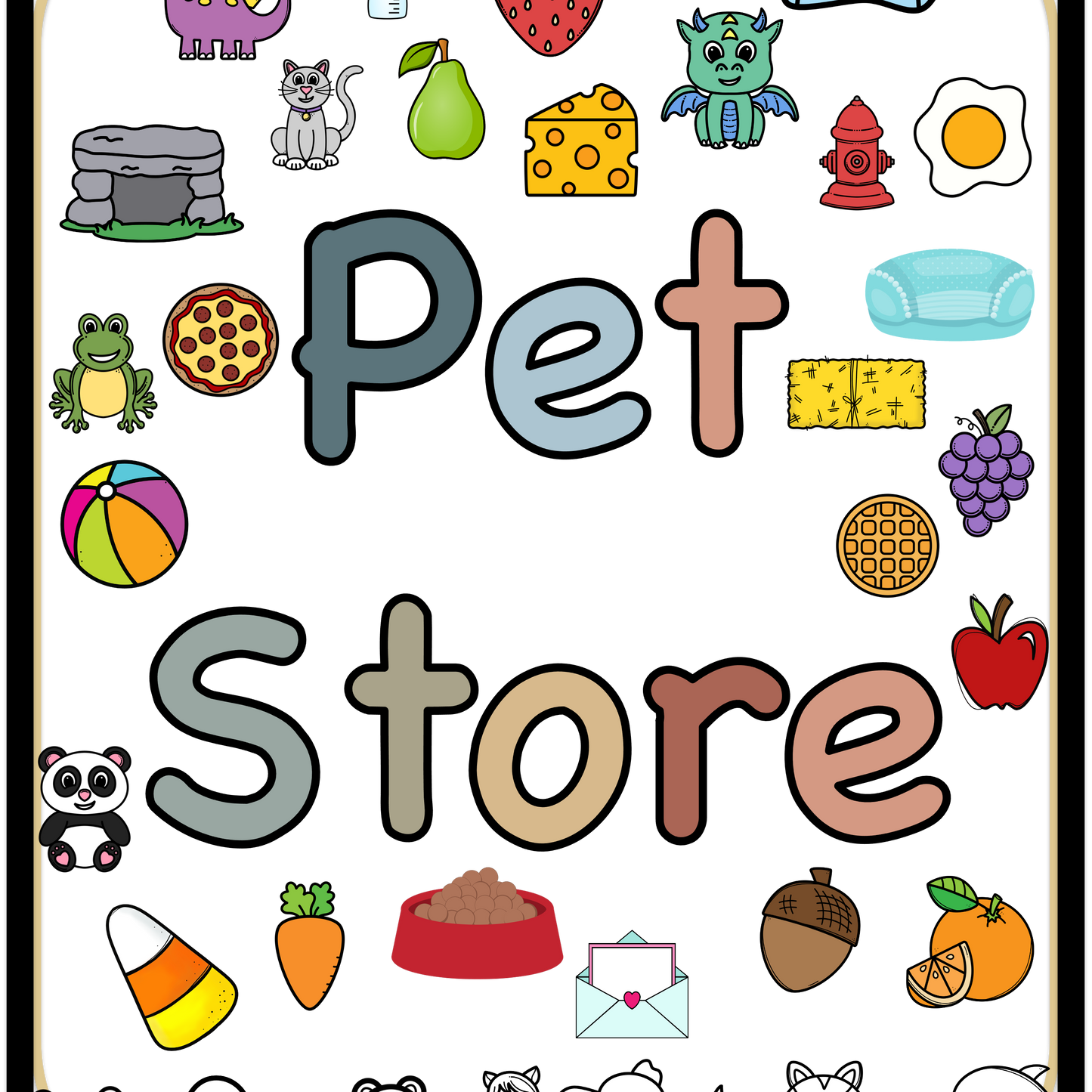 Desk Pet Classroom System – Printable Reward Kit (Digital Download)