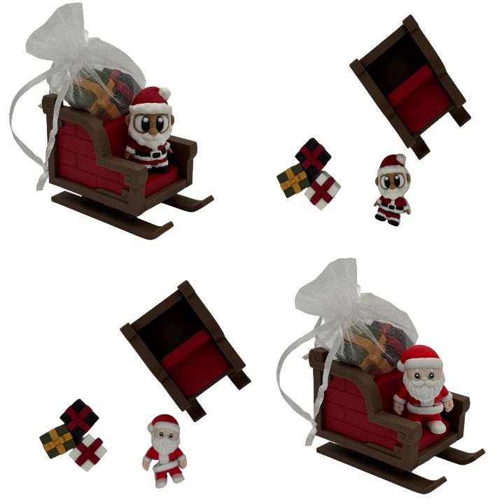 Santa and Sleigh 2 variations